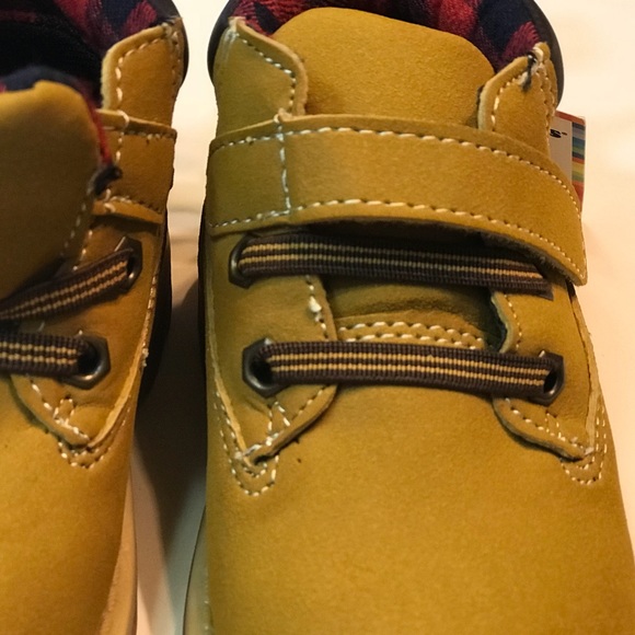 Garanimals Velcro Infant Wheat Boots Baby Shoes - Picture 6 of 8